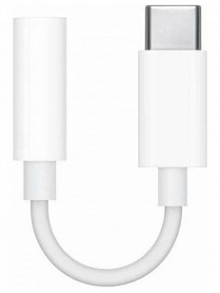 Переходник для Apple USB-C to 3.5mm (Белый)