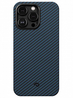 Чехол для iPhone 14 Pro Max Pitaka MagEZ Case 3 (Синий)