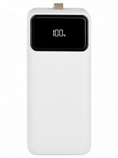 Внешний аккумулятор 40000mAh TFN Porta LCD PD 22.5W (Белый)
