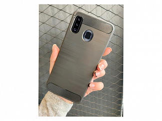 Клип-кейс Samsung Galaxy A50 (SM-A505) Soft  TPU Черный