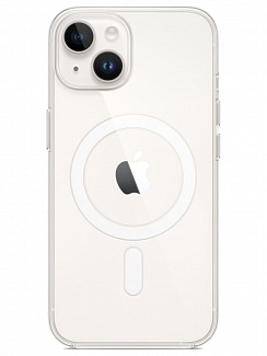 Чехол (клип-кейс) для iPhone 14 Magnetic (Прозрачный)