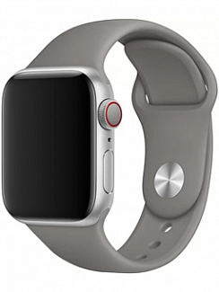 Ремешок TFN Silicone для Apple Watch 38/40mm (Темно-серый)