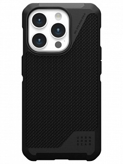 Клип-кейс для Apple iPhone 15 Pro Max UAG Metropolis Kevlar с поддержкой Magsafe (Черный)