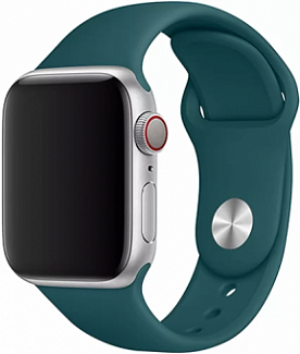 Ремешок TFN Silicone для Apple Watch 42/44mm (Темно-зеленый)