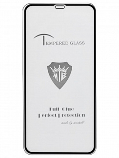 Защитное стекло для iPhone XS MAX Brera (Черный)