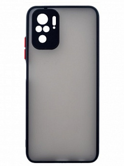 Клип-кейс Xiaomi Redmi Note 10/Note 10S Hard case (Черный)