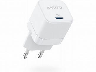 Сетевое зарядное устройство Anker PowerPort III Cube 20 Вт (Белый)