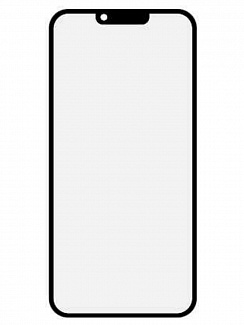Защитное стекло для iPhone 14 Plus (Черный)
