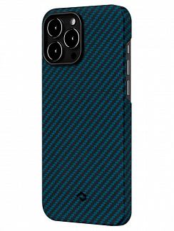 Чехол для iPhone 13 Pro Pitaka MagEZ Case 3 (Синий)