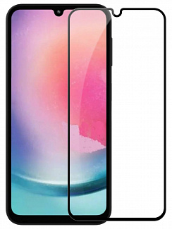 Защитное стекло для Samsung Galaxy A24 (Черный)