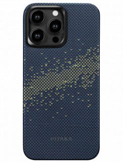 Чехол Pitaka StarPeak MagEZ 4 для iPhone 15 Pro Max (Синий)