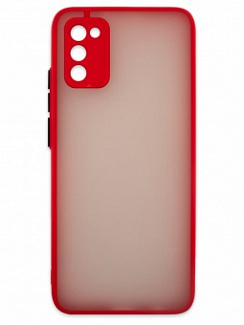 Клип-кейс для Samsung Galaxy A02s (SM-A025) Hard case (Красный)