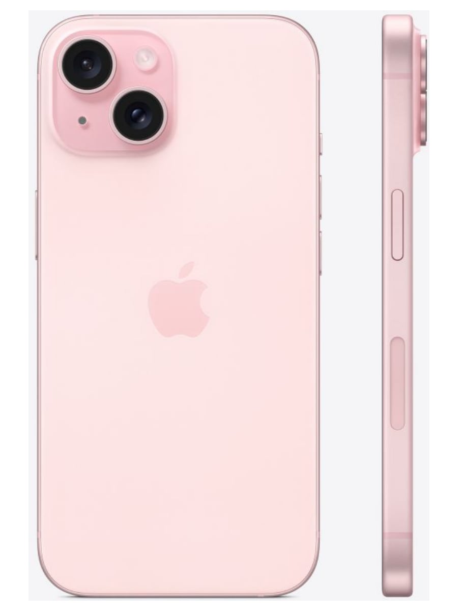 Apple iPhone 15 128 Гб Розовый купить по цене 66 990 р. | Айфон 15 ...