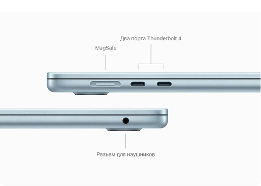 MacBook Air 13 2025 M4 16/256 Гб Черный