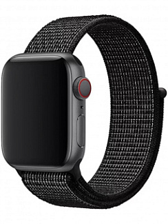 Ремешок TFN Nylon для Apple Watch 42/44mm (Черный)