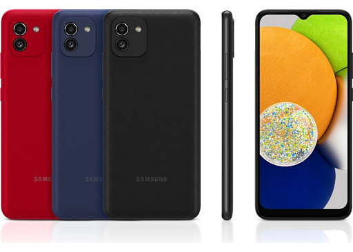 Смартфон Samsung SM-A035 Galaxy A03 32 Гб Черный