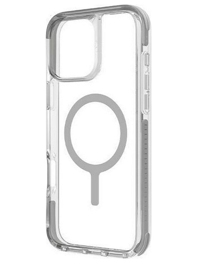 Клип-кейс для iPhone 16 Pro UNIQ Hybrid Magclick Charging с поддержкой Magsafe Прозрачный