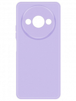 Клип-кейс Krutoff Silicone Case для Xiaomi Redmi A3/Poco C61 Фиолетовый