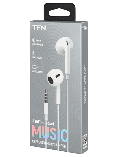 Гарнитура TFN MC517 Белый