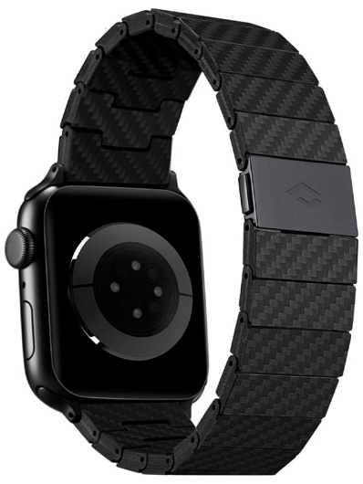 Браслет карбоновый Pitaka Modern для Apple Watch, 42/44/45mm Черный