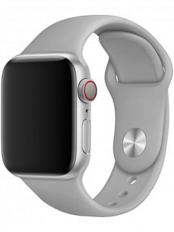 Ремешок TFN Silicone для Apple Watch 38/40mm Светло-серый