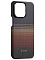 Чехол Pitaka Fusion Weaving MagEZ 5 для iPhone 15 Pro Коричневый