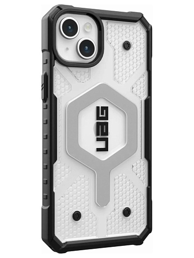Клип-кейс для Apple iPhone 15 Plus Uag Pathfinder с поддержкой Magsafe Прозрачный