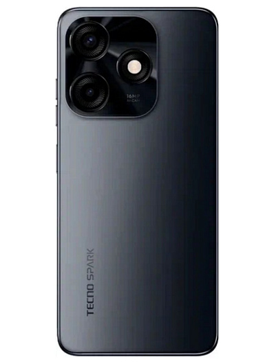 Смартфон TECNO Spark 10c 4/64 ГБ Черный