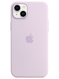 Клип-кейс iPhone 14 Plus Silicone Case Soft Touch lilac Лиловый