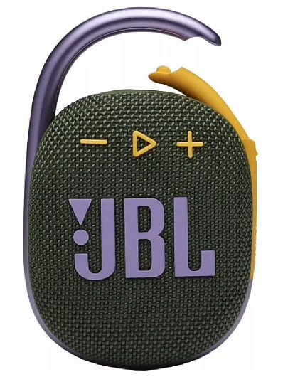Беспроводная акустика JBL Clip 4 Зеленый Беспроводная акустика JBL Clip 4 Зеленый