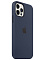 Клип-кейс iPhone 12/12 Pro Silicone Case Soft Touch Темно-синий