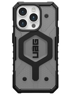 Клип-кейс для Apple iPhone 15 Pro UAG Pathfinder с поддержкой Magsafe Прозрачный