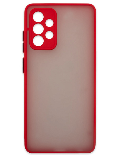 Клип-кейс для Samsung Galaxy A52 (SM-A525) Hard case Красный Клип-кейс для Samsung Galaxy A52 (SM-A525) Hard case Красный