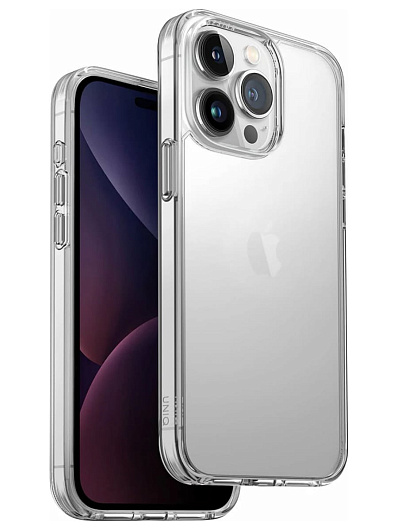 Клип-кейс для Apple iPhone 15 Pro Max UNIQ Lifepro Xtreme Прозрачный