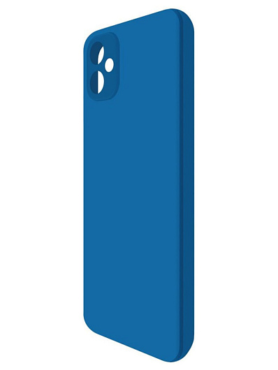 Клип-кейс Krutoff Silicone Case для Samsung Galaxy A05 Синий