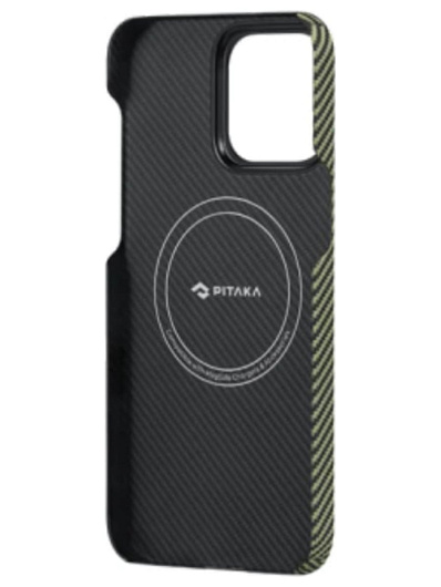 Клип-кейс для iPhone 15 Pro Pitaka MagEZ Case 4 Overture Черный