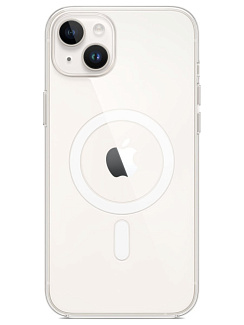 Чехол (клип-кейс) для iPhone 14 Plus Magnetic Прозрачный