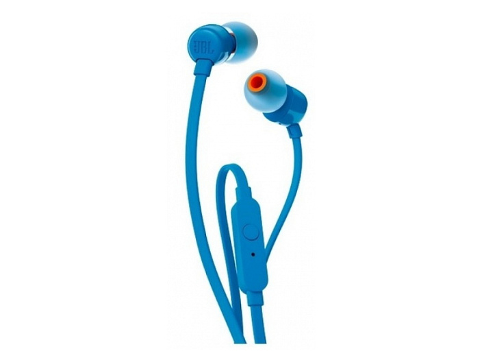 Гарнитура JBL T110 Голубой Гарнитура JBL T110 Голубой