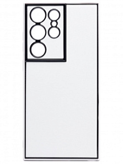 Клип-кейс Samsung Galaxy S23 Ultra (PC084) экокожа Белый