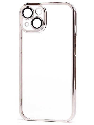 Клип-кейс с закрытой камерой Active для Apple iPhone 14 Серебристый