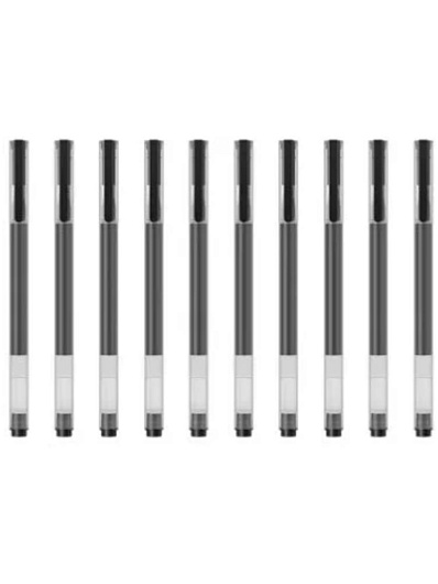 Набор гелевых ручек Xiaomi Mi High-capacity Gel Pen 10шт Черный