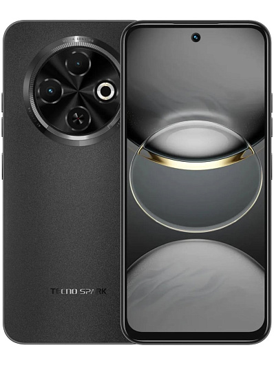 Смартфон Tecno Spark 30C 4/128 Гб Черный Смартфон Tecno Spark 30C 4/128 Гб Черный
