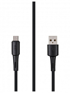 Кабель USB - micro USB 1.0 м Черный