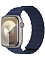 Ремешок для Apple Watch 42/44/45/49mm Benks Magnetic Silicone Watch Band Синий