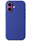 Клип-кейс для iPhone 16 Plus Silicone Case Soft Touch Синий
