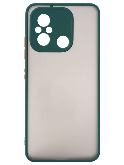 Клип-кейс для Xiaomi Redmi 12C Hard case Зеленый Клип-кейс для Xiaomi Redmi 12C Hard case Зеленый