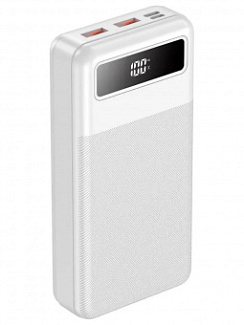 Внешний аккумулятор 20000mAh TFN Porta LCD PD 22.5W Белый