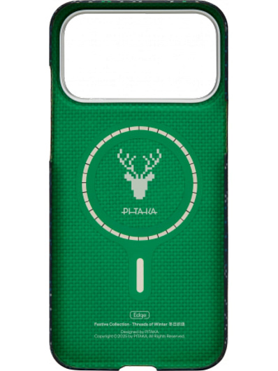 Клип-кейс iPhone 17 Pro Pitaka Edge Ultra Slim Case Синий