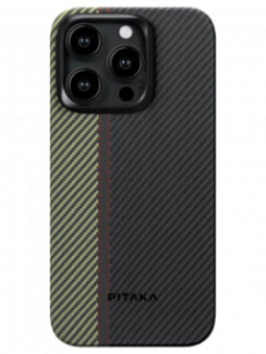 Клип-кейс для iPhone 15 Pro Pitaka MagEZ Case 4 Overture Черный