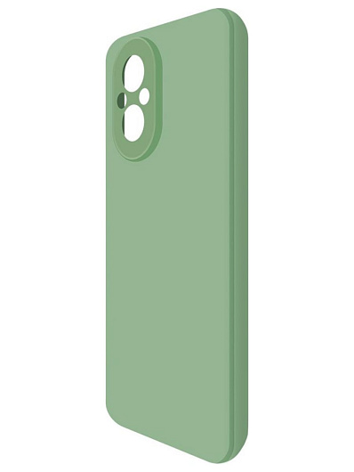 Клип-кейс Krutoff Silicone Case для Realme C67 Зеленый